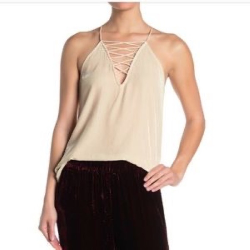 JOHNNY WAS••Velvet tank medium NWT